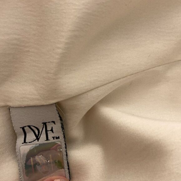 DVF Little M Double Breasted Jacket with Ribbon & Stitching detail. Size XS (0). - Picture 9 of 10